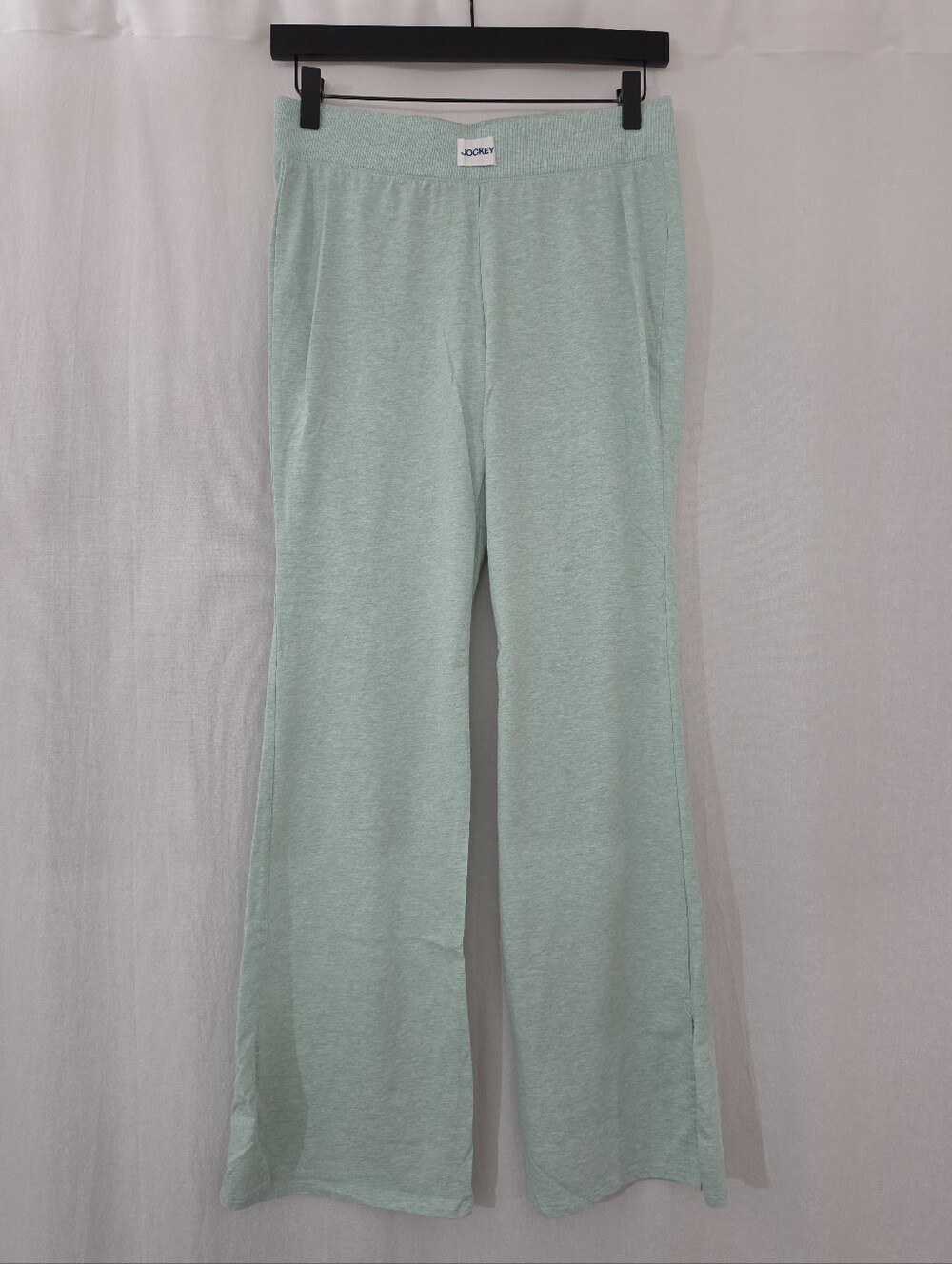 Jockey Flare Lounge Pants in Mint Green Heather Women's Size S